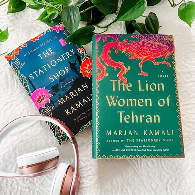 کتاب های مرجان کمالی Marjan Kamali کتاب شیر زنان تهران The Lion Women of Tehran