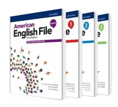 مجموعه کتاب American English File Starter کتاب اموزش زبان انگلیسی در خانه pdf