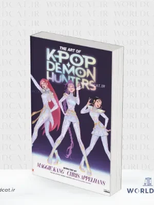 جلد کتاب آرت بوک انیمیشن شکارچیان شیاطین کیپاپ (The Art of KPop Demon Hunters)