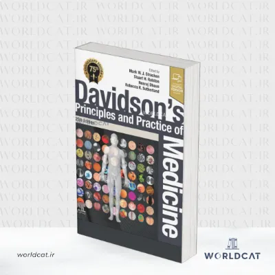 جلد کتاب کتاب دیویدسون ۲۰۲۷ ادیشن ۲۵ام (Davidson’s Principles and Practice of Medicine)