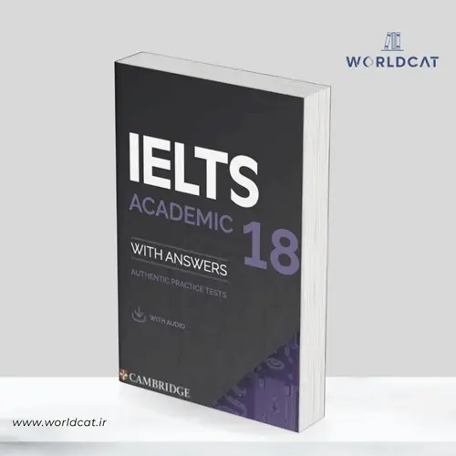 جلد کتاب کتاب IELTS 18 Academic