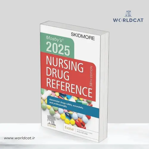 جلد کتاب کتاب Mosby’s 2025 Nursing Drug Reference