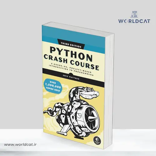 جلد کتاب کتاب Python Crash Course