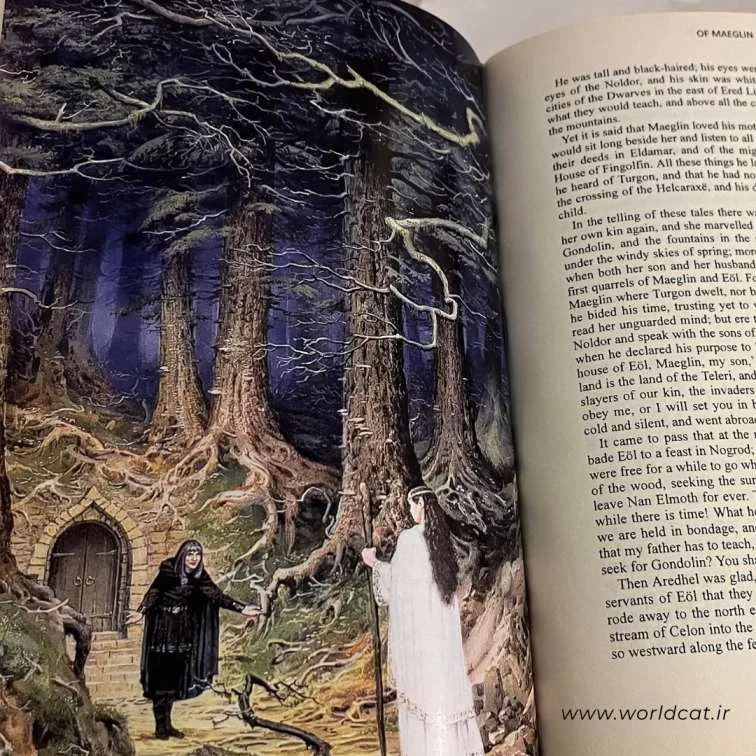 خرید نسخه چاپی کتاب سیلماریلیون از جی. آر. آر. تالکین با جلد سخت ( و دانلود فایل PDF کتاب The Silmarillion ) - تصویر 2